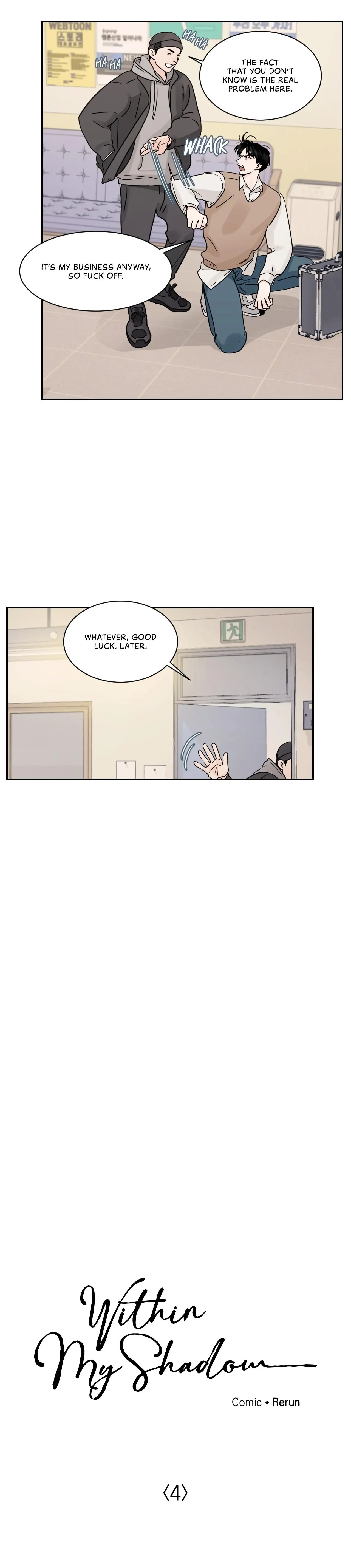 Within My Shadow 〘Official〙 - Chapter 4 manhwa