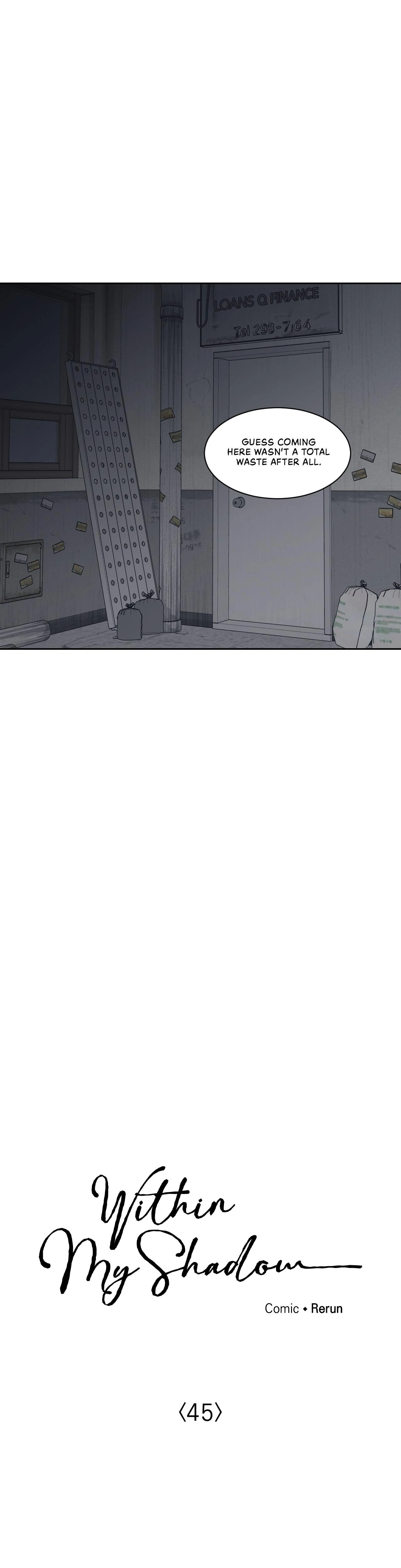 Within My Shadow 〘Official〙 - Chapter 45 manhwa