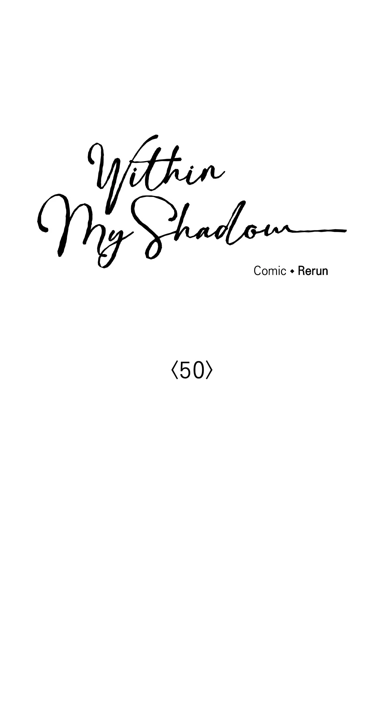 Within My Shadow 〘Official〙 - Chapter 50 manhwa