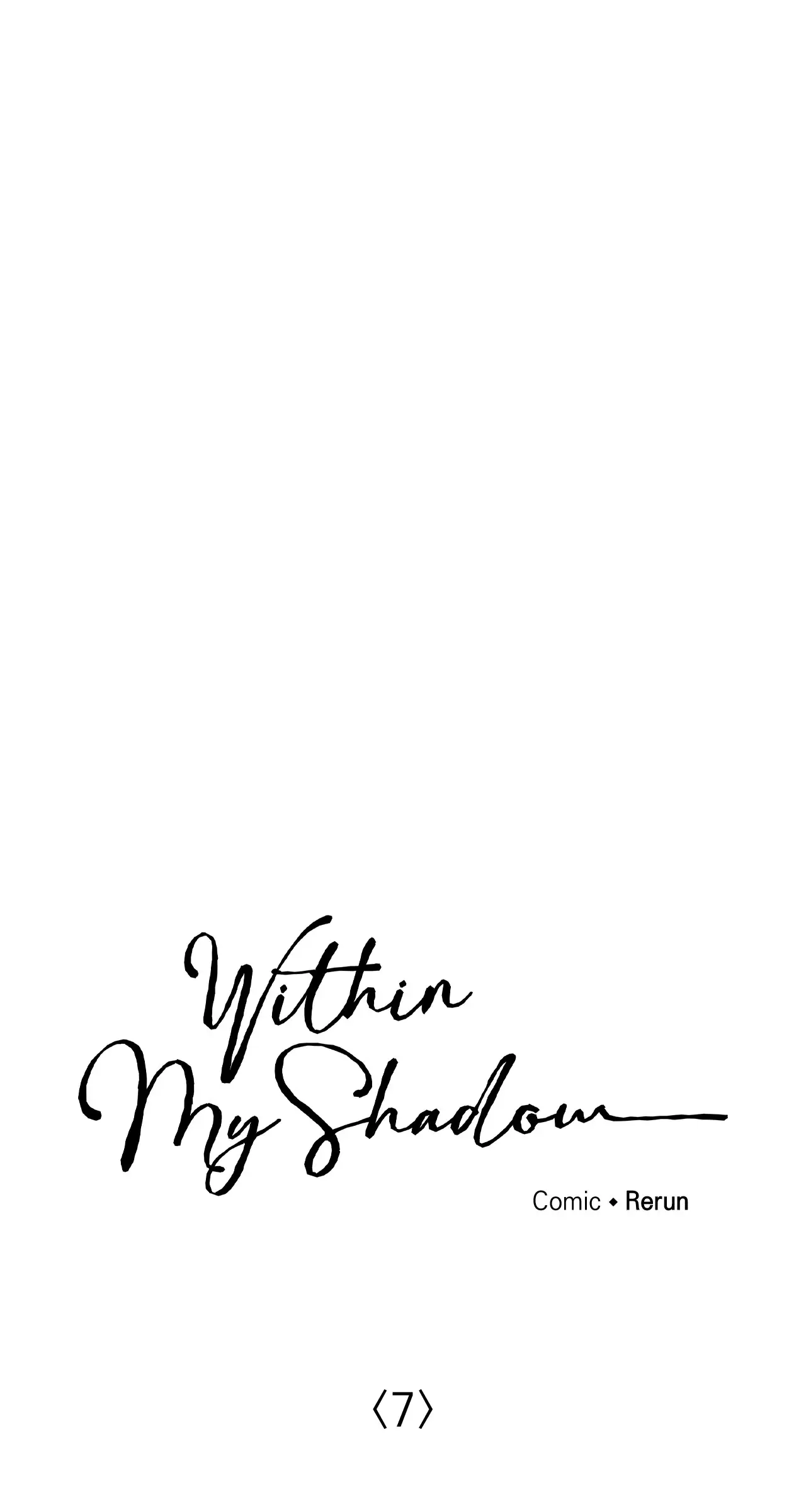 Within My Shadow 〘Official〙 - Chapter 7 manhwa