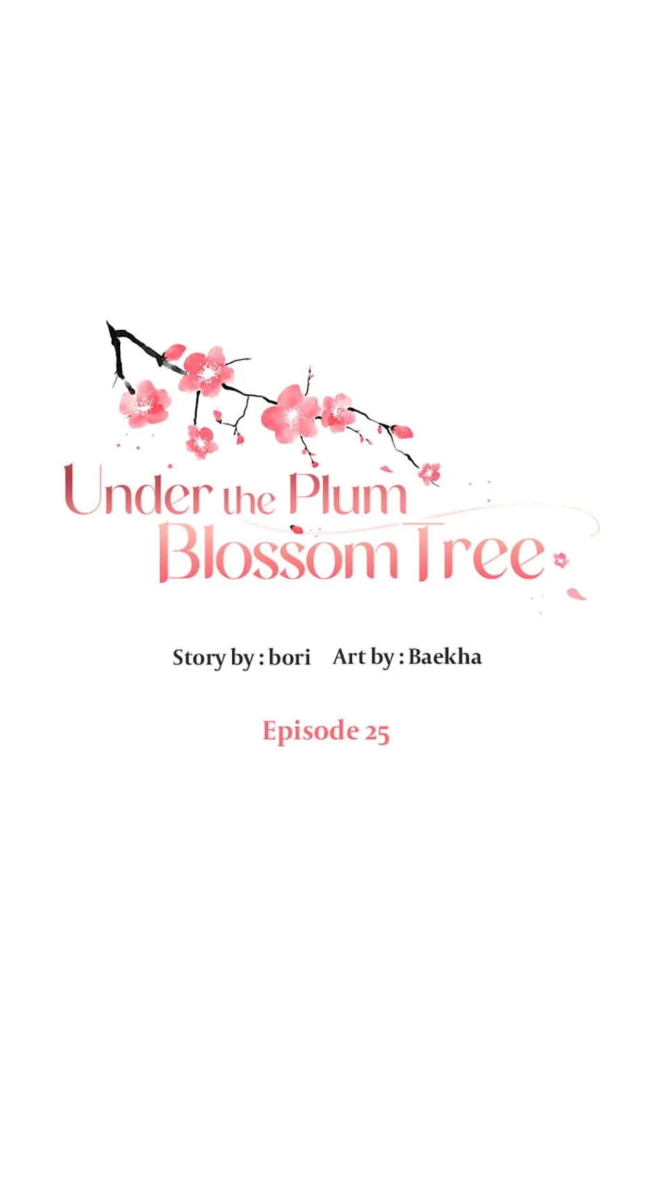 Under the Plum Blossom Tree (Official) - Chapter 25 manhwa