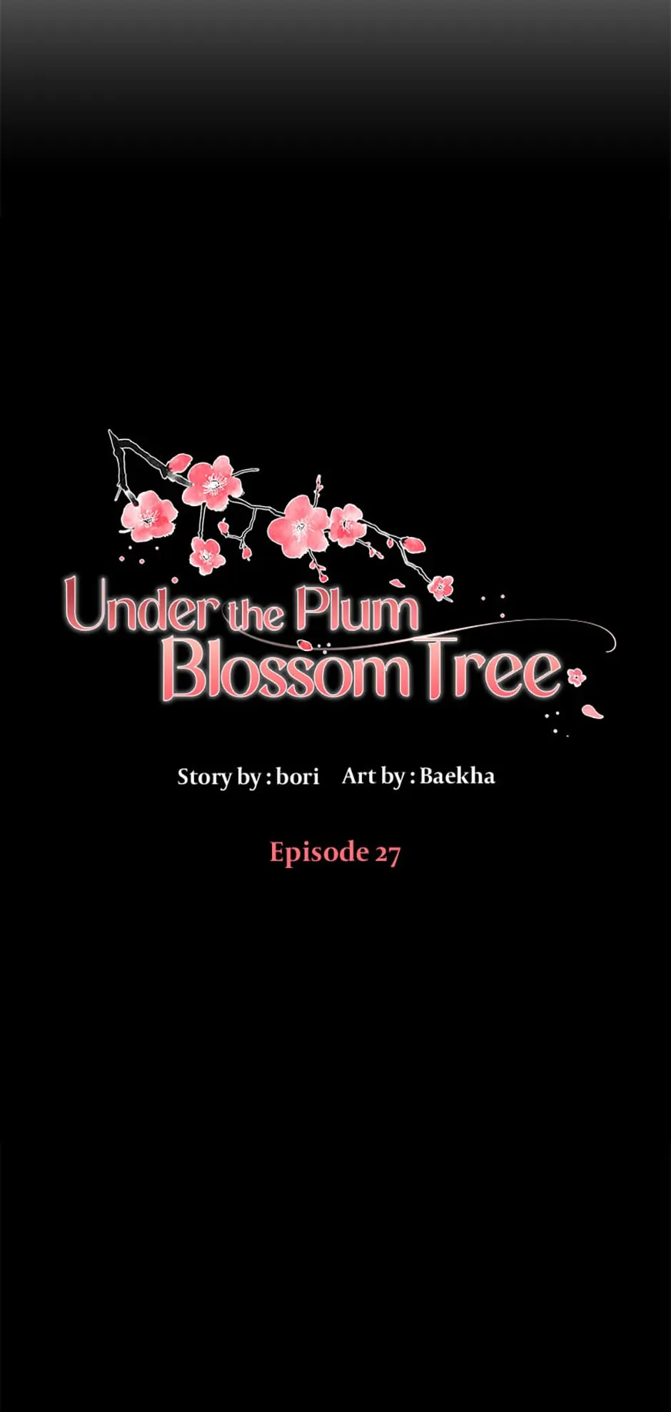 Under the Plum Blossom Tree (Official) - Chapter 27 manhwa
