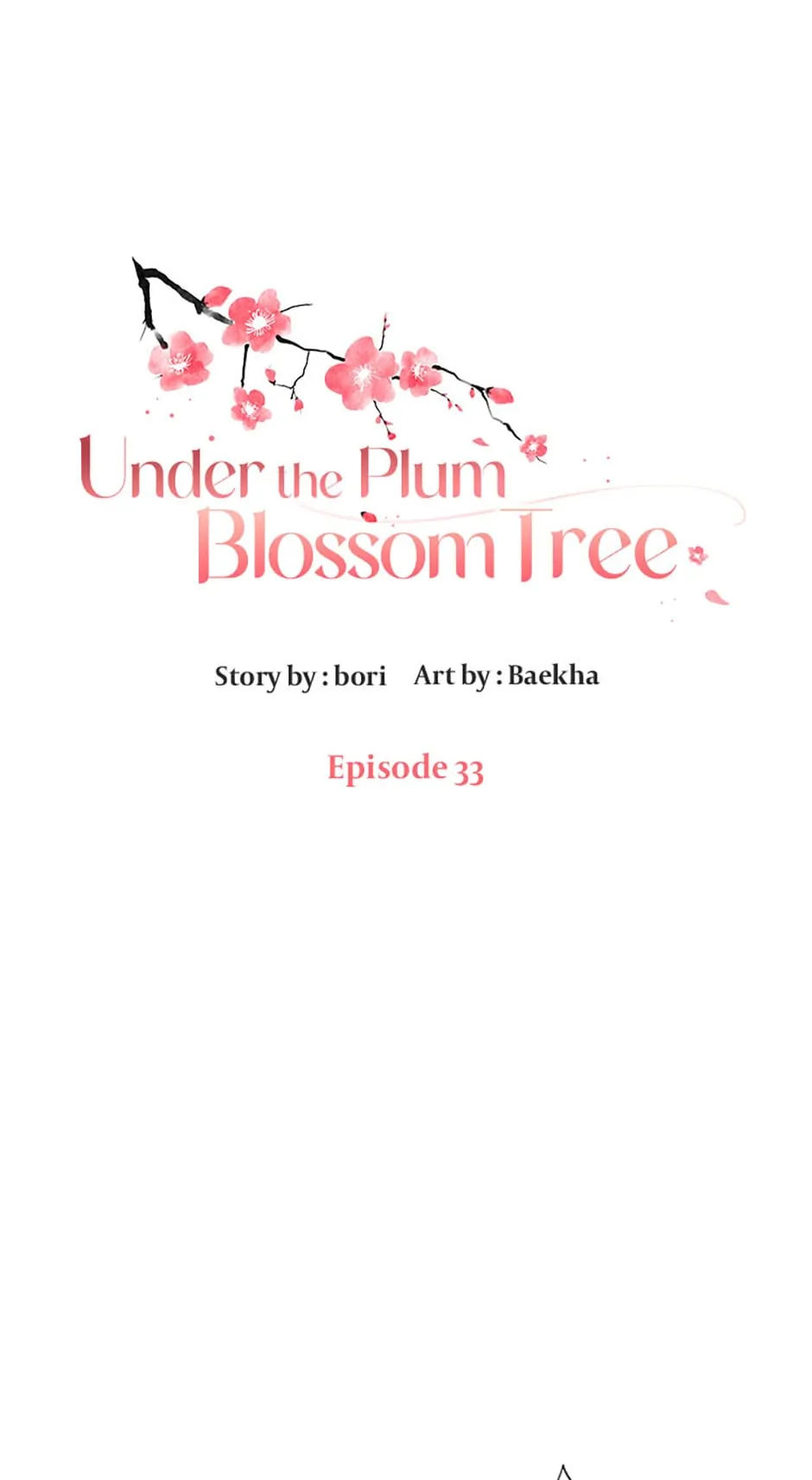 Under the Plum Blossom Tree (Official) - Chapter 33 manhwa