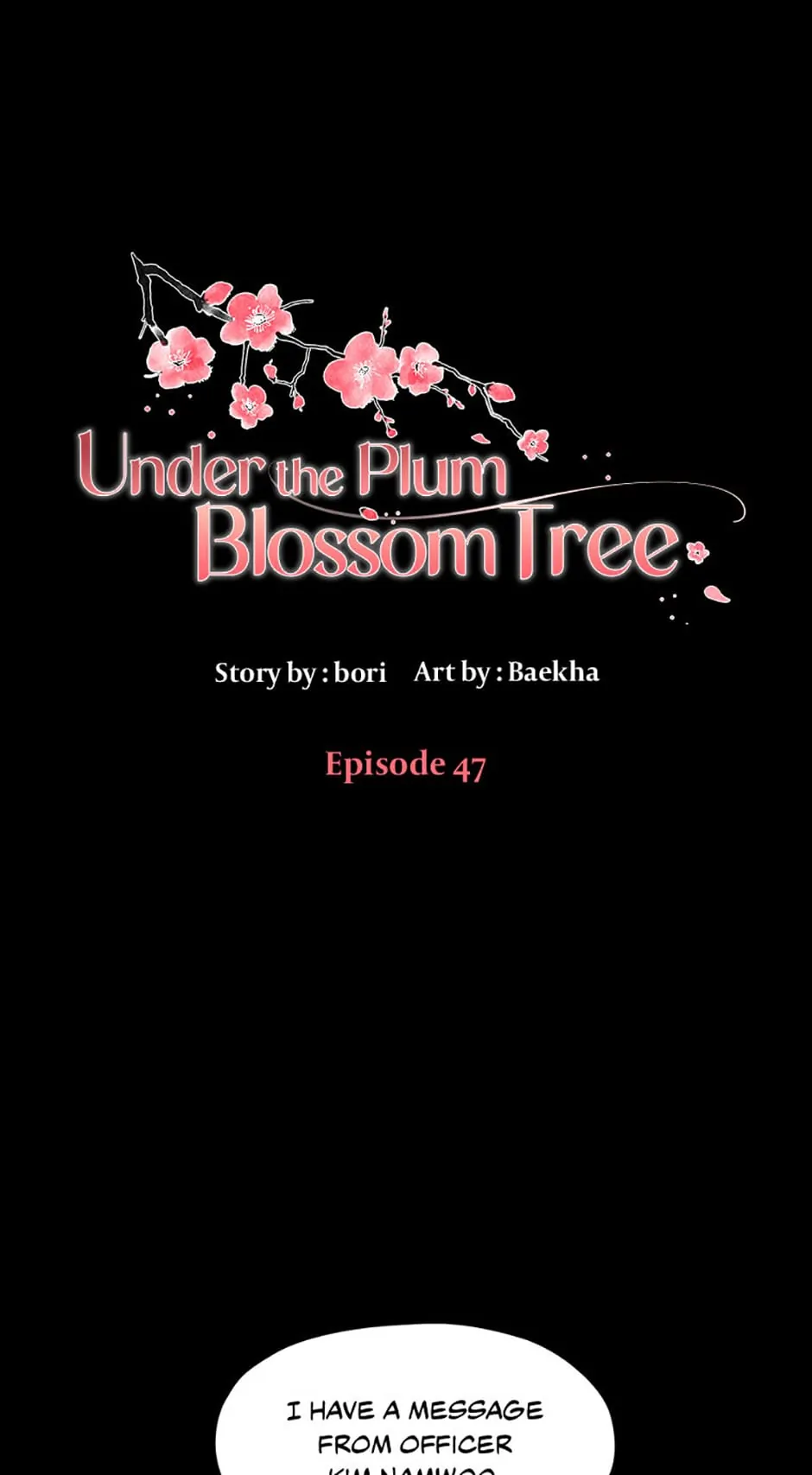 Under the Plum Blossom Tree (Official) - Chapter 47 manhwa