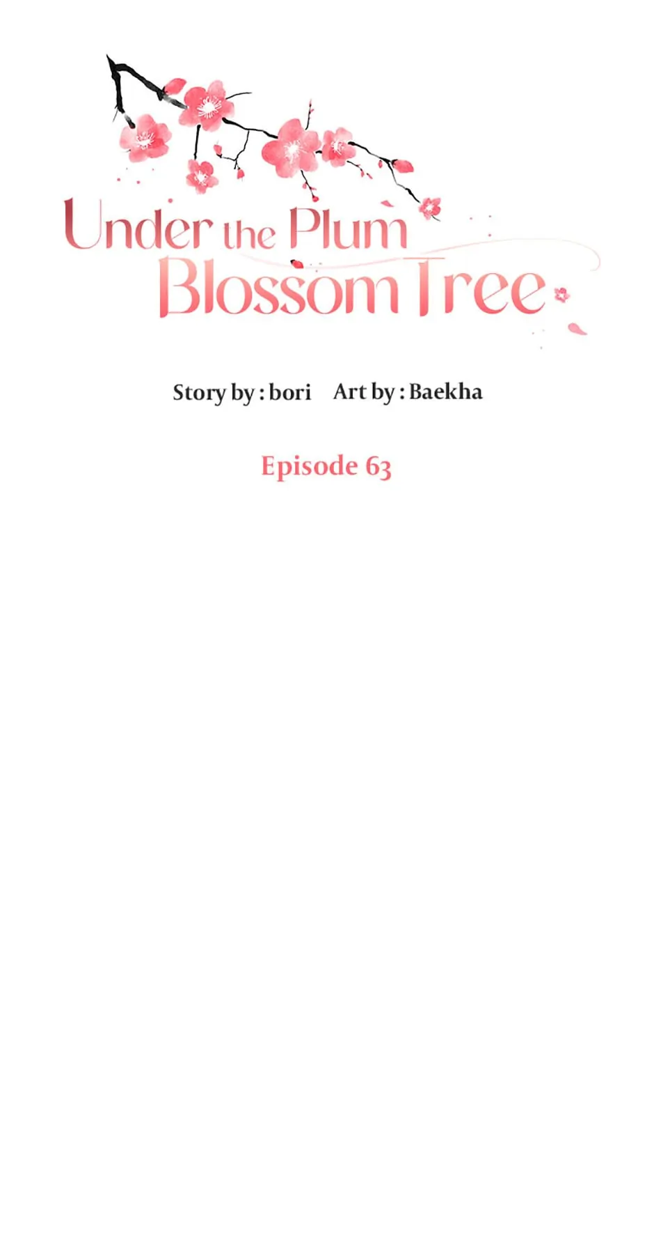 Under the Plum Blossom Tree (Official) - Chapter 63 manhwa