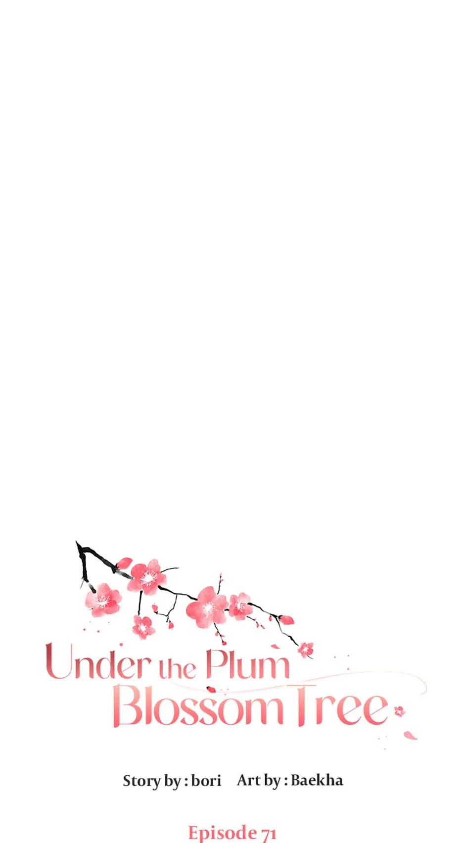 Under the Plum Blossom Tree (Official) - Chapter 71 manhwa