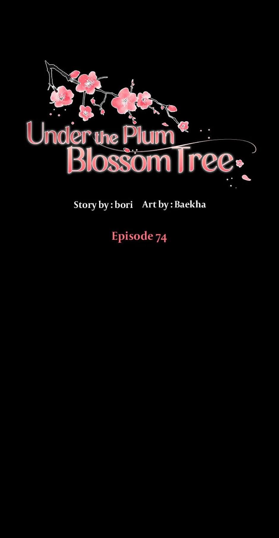 Under the Plum Blossom Tree (Official) - Chapter 74 manhwa