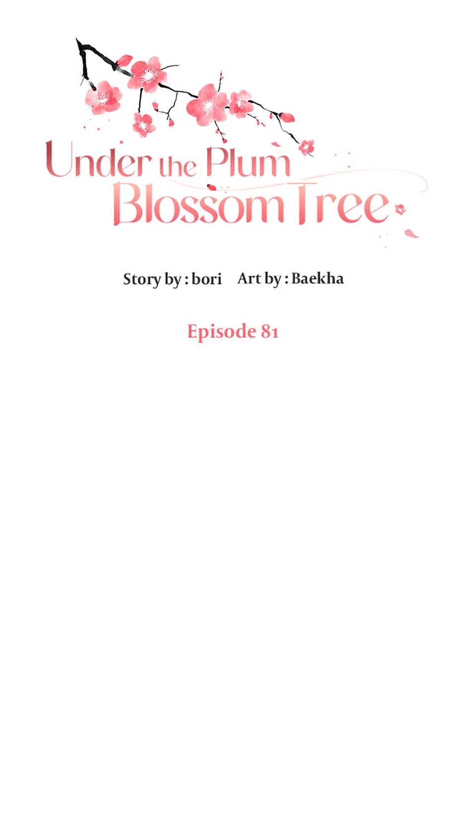 Under the Plum Blossom Tree (Official) - Chapter 81 manhwa