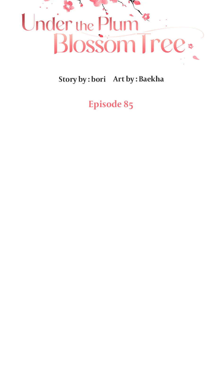 Under the Plum Blossom Tree (Official) - Chapter 85 manhwa