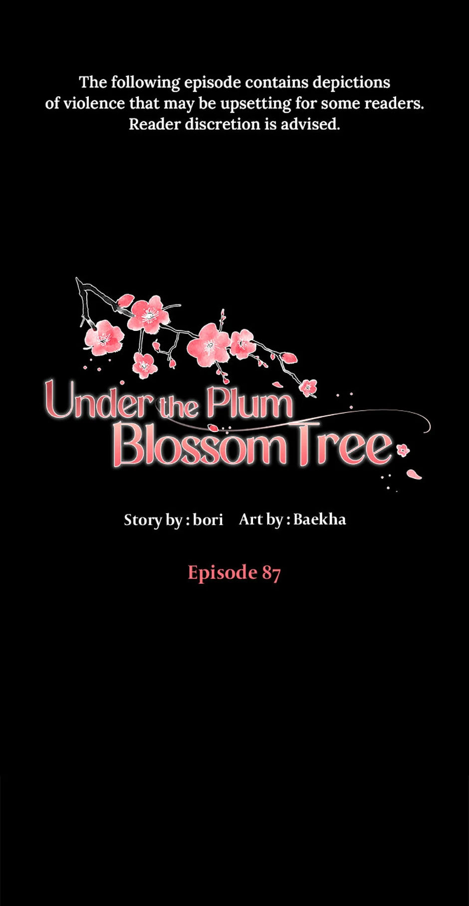 Under the Plum Blossom Tree (Official) - Chapter 87 manhwa