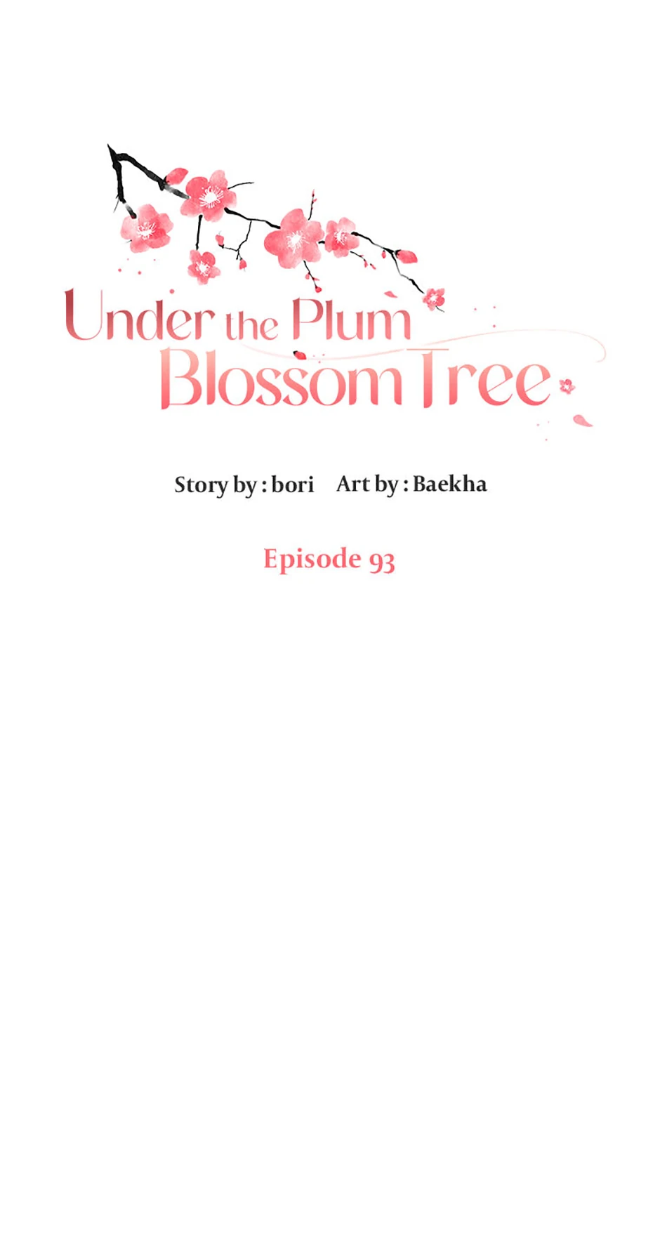Under the Plum Blossom Tree (Official) - Chapter 93 manhwa