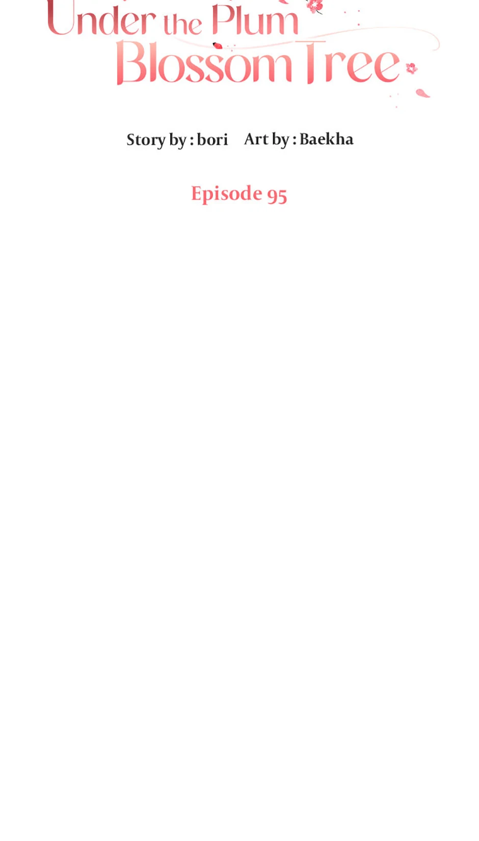 Under the Plum Blossom Tree (Official) - Chapter 95 manhwa