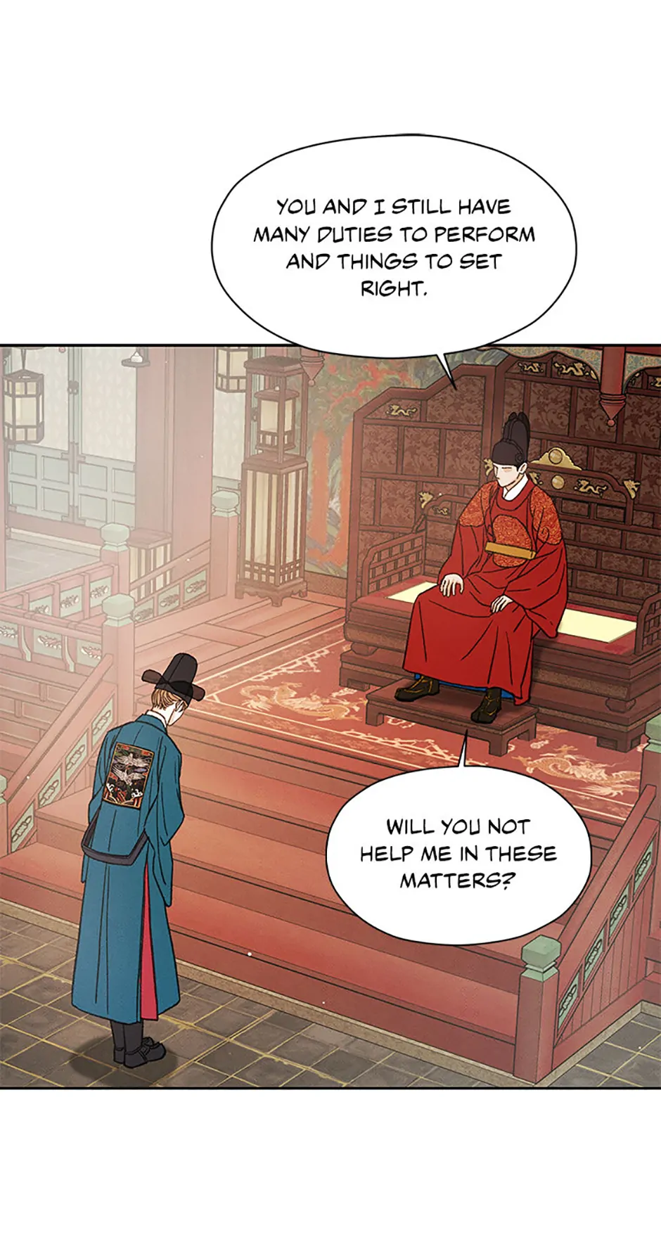 Under the Plum Blossom Tree (Official) - Chapter 95 manhwa