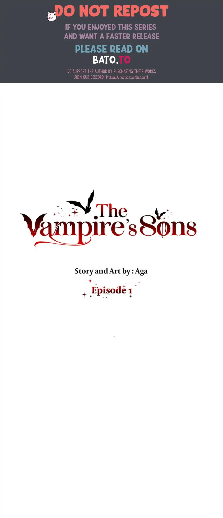 The Vampire’s Sons - Chapter 1 manhwa