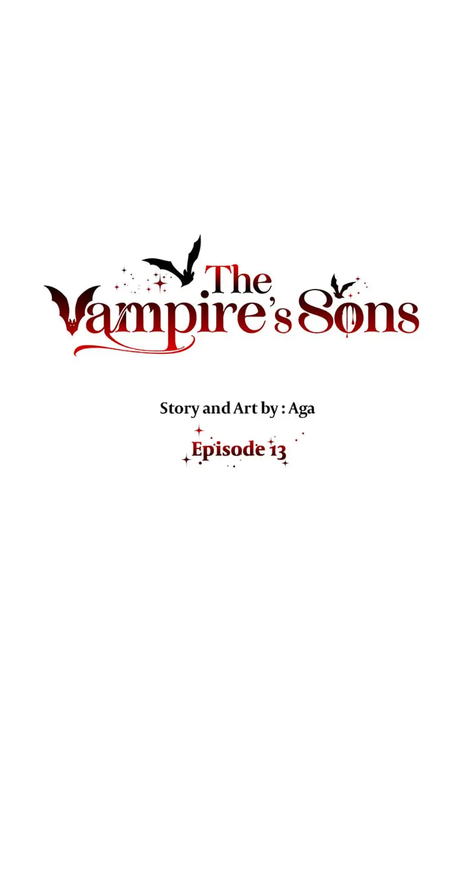 The Vampire’s Sons - Chapter 13 manhwa