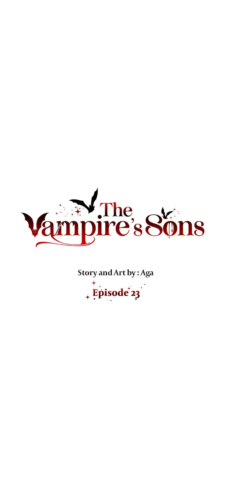 The Vampire’s Sons - Chapter 23 manhwa