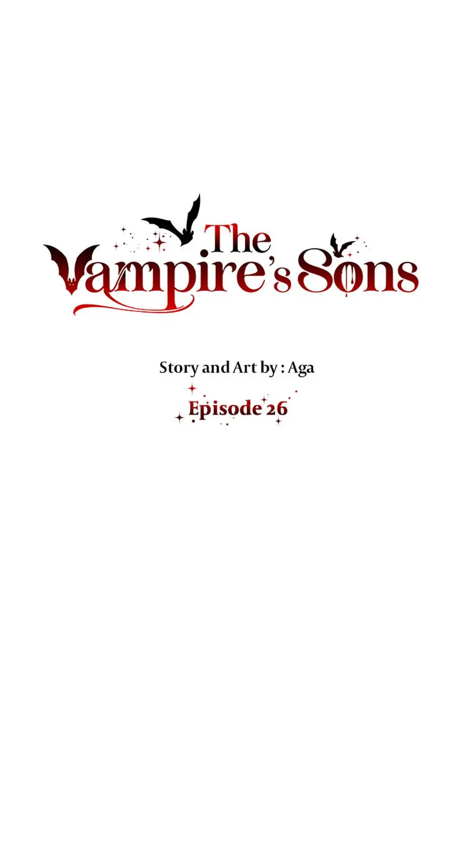The Vampire’s Sons - Chapter 26 manhwa