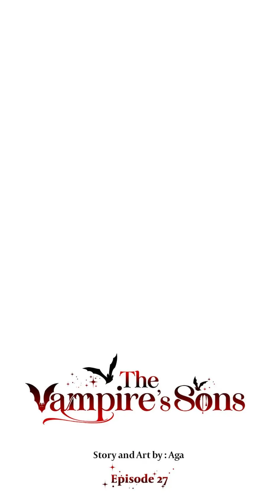 The Vampire’s Sons - Chapter 27 manhwa