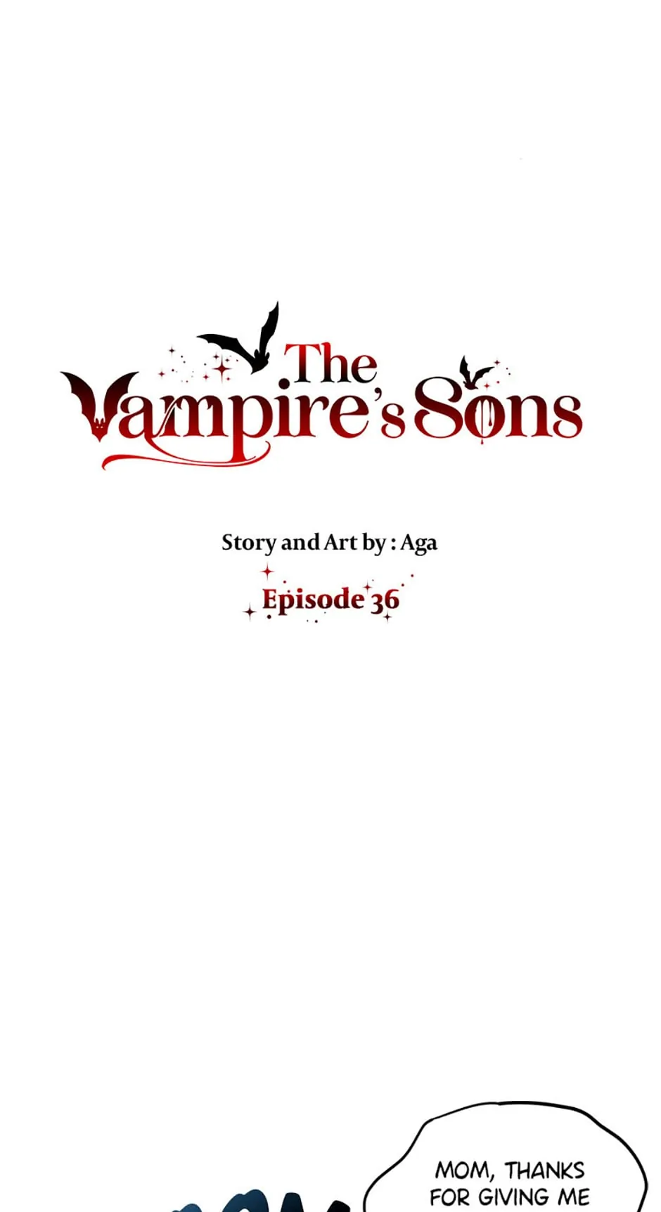 The Vampire’s Sons - Chapter 36 manhwa