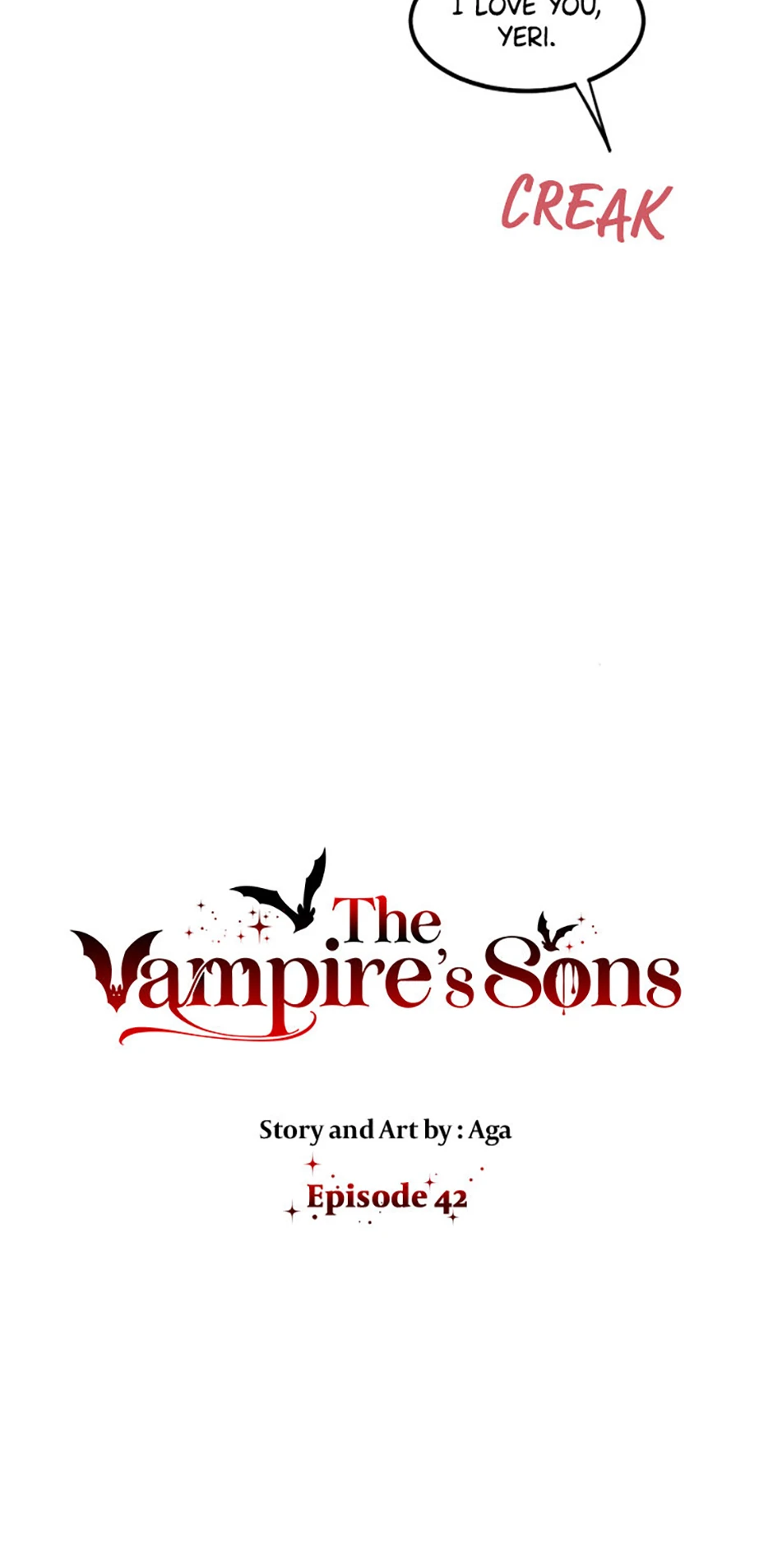 The Vampire’s Sons - Chapter 42 manhwa