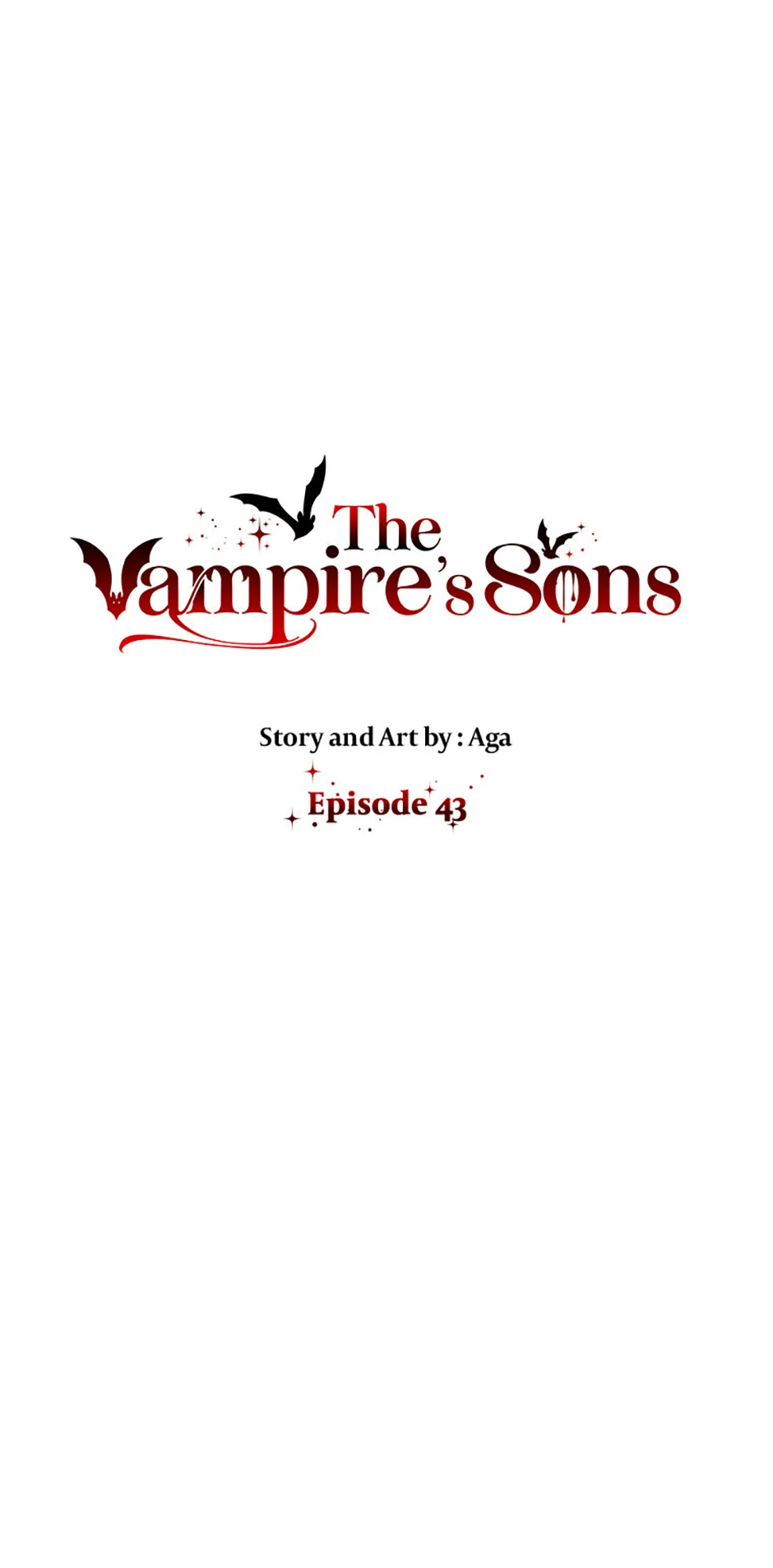 The Vampire’s Sons - Chapter 43 manhwa