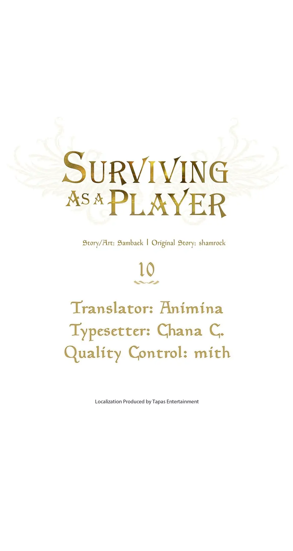 Surviving as a Player «Official» - Chapter 10 manhwa