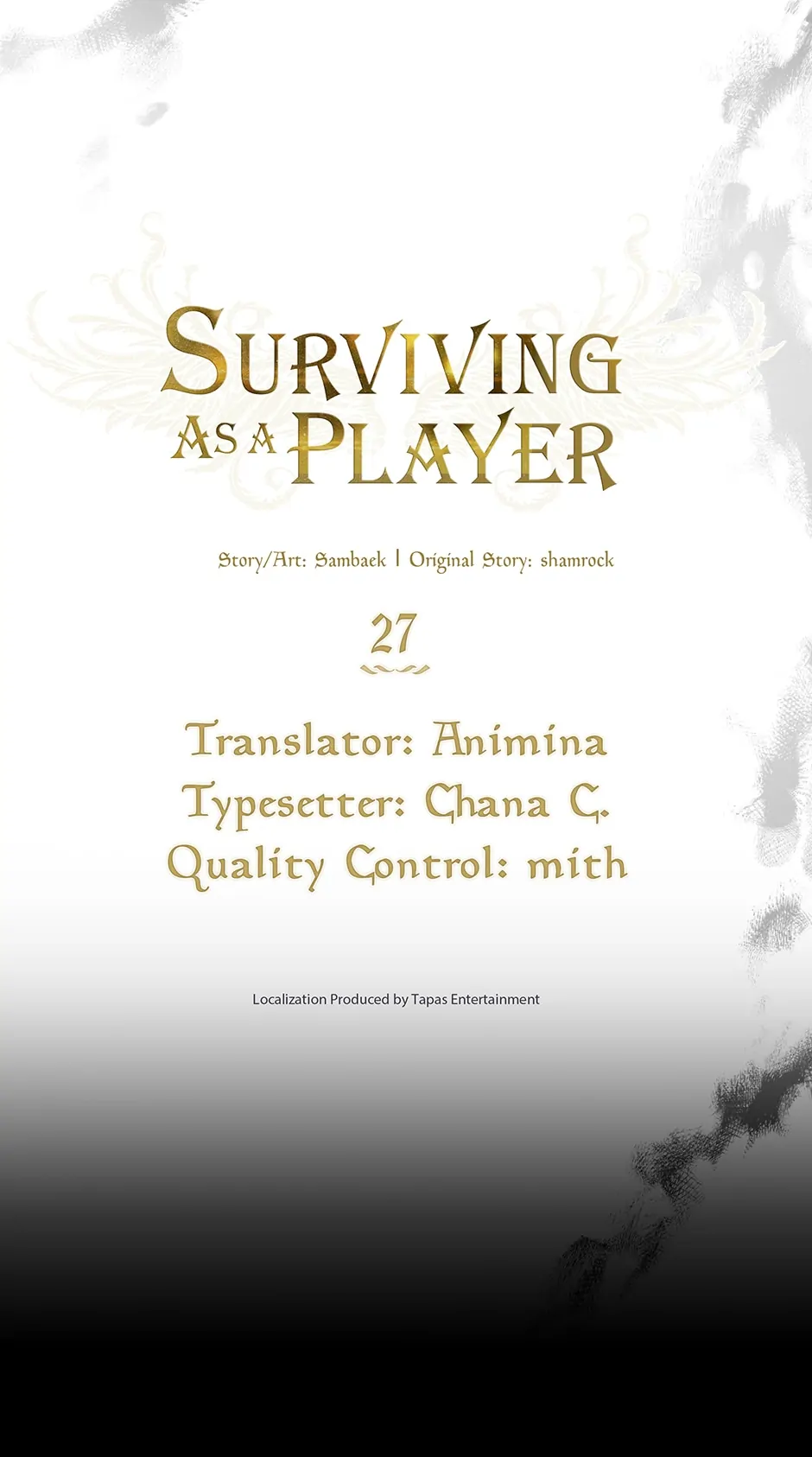 Surviving as a Player «Official» - Chapter 27 manhwa