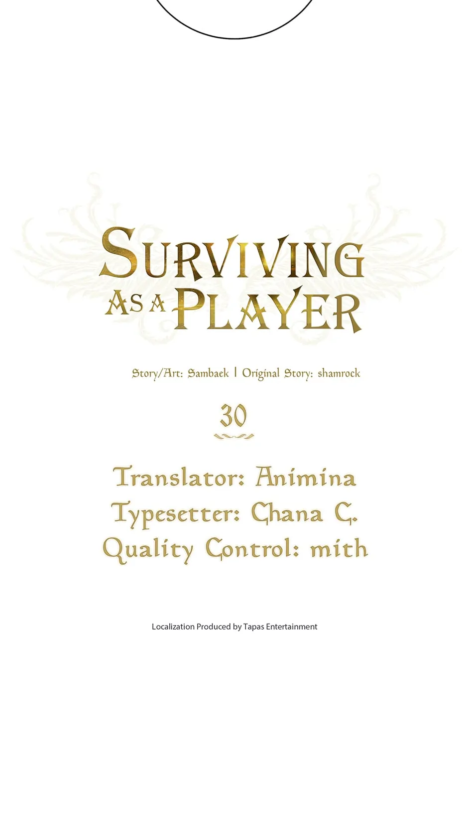 Surviving as a Player «Official» - Chapter 30 manhwa
