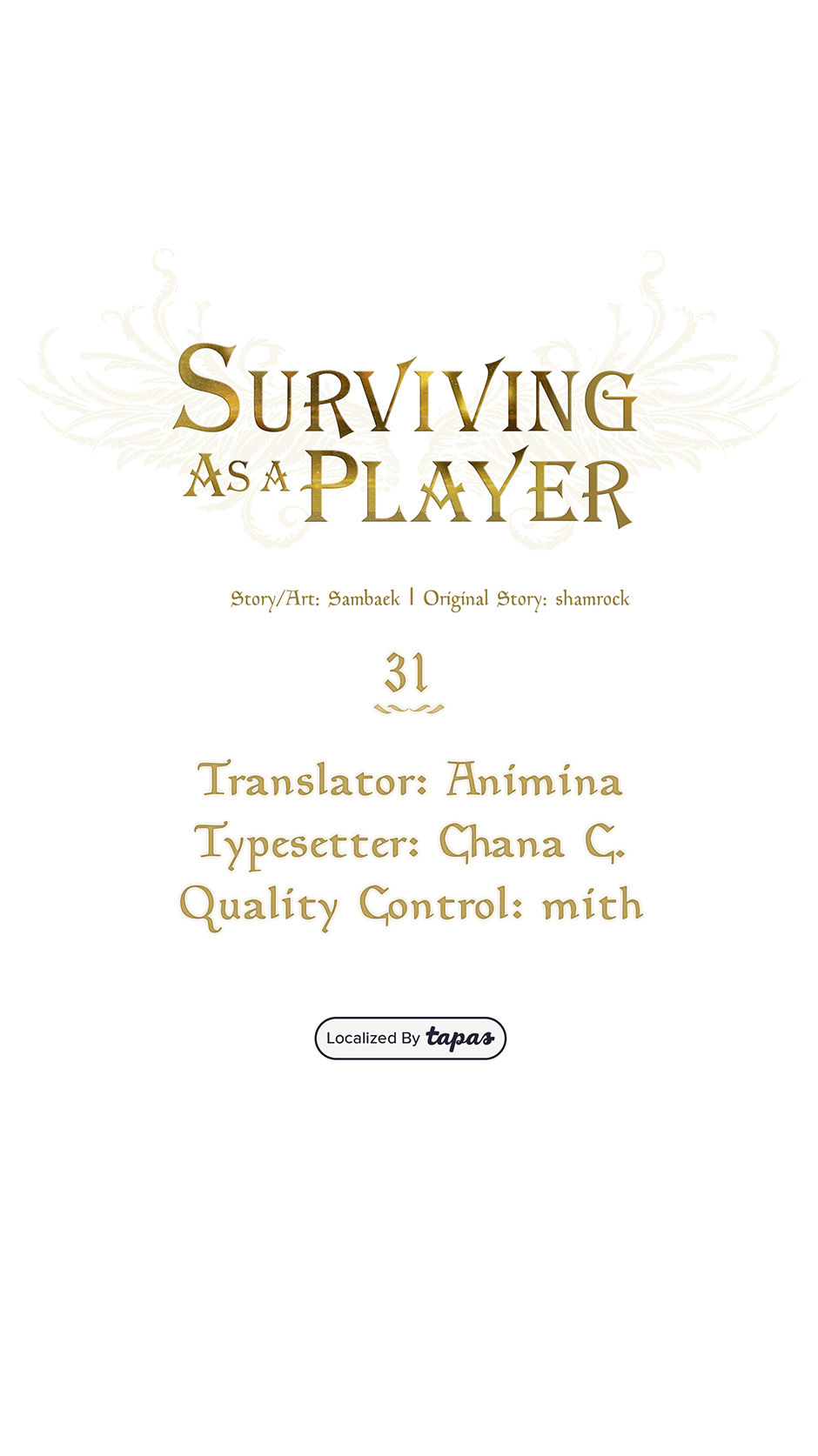Surviving as a Player «Official» - Chapter 31 manhwa