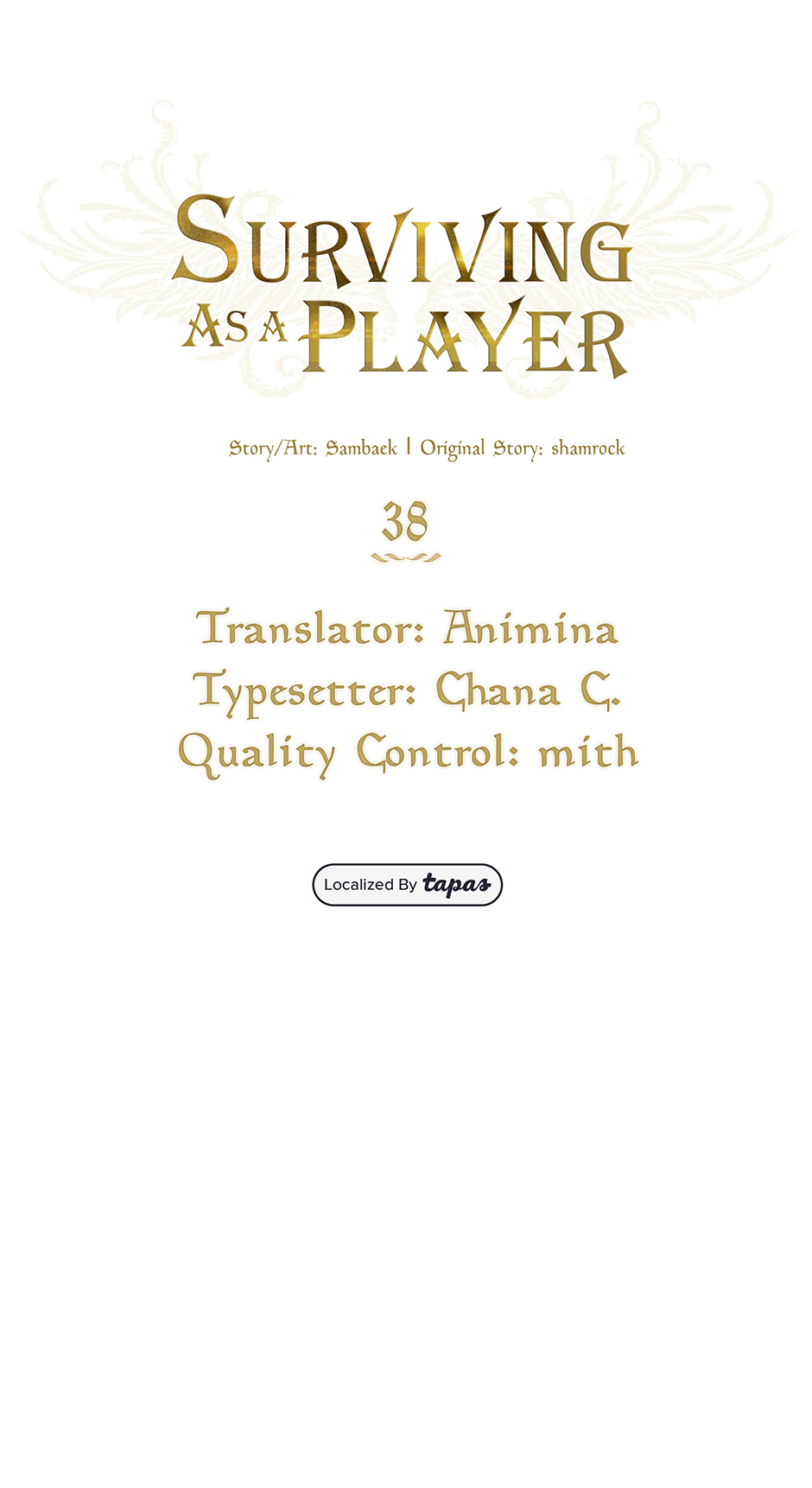 Surviving as a Player «Official» - Chapter 38 manhwa