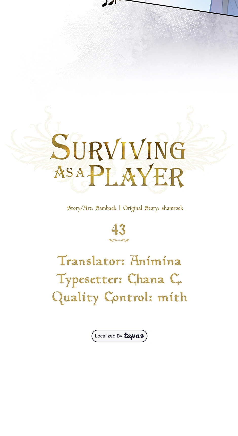 Surviving as a Player «Official» - Chapter 43 manhwa