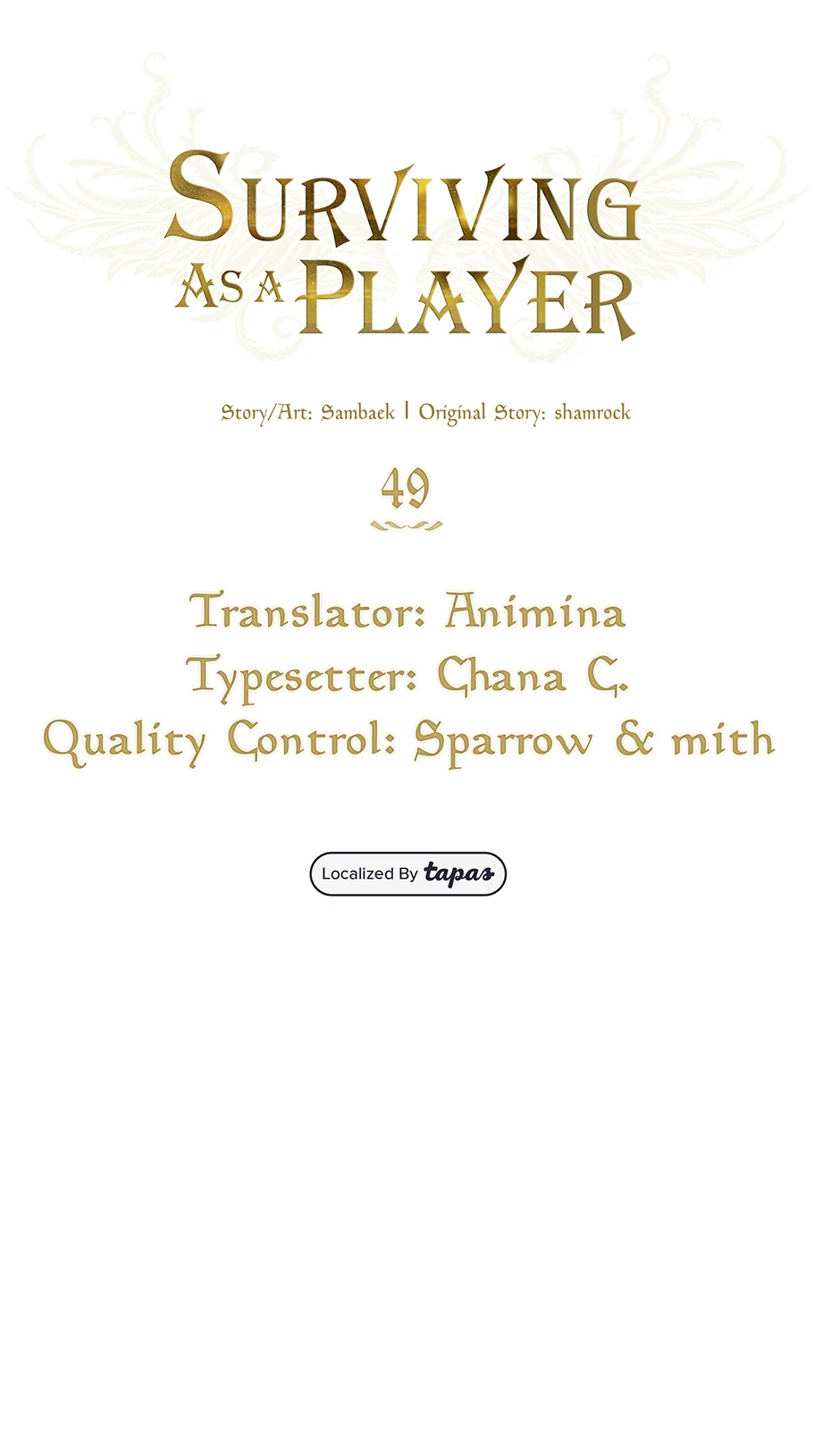 Surviving as a Player «Official» - Chapter 49 manhwa