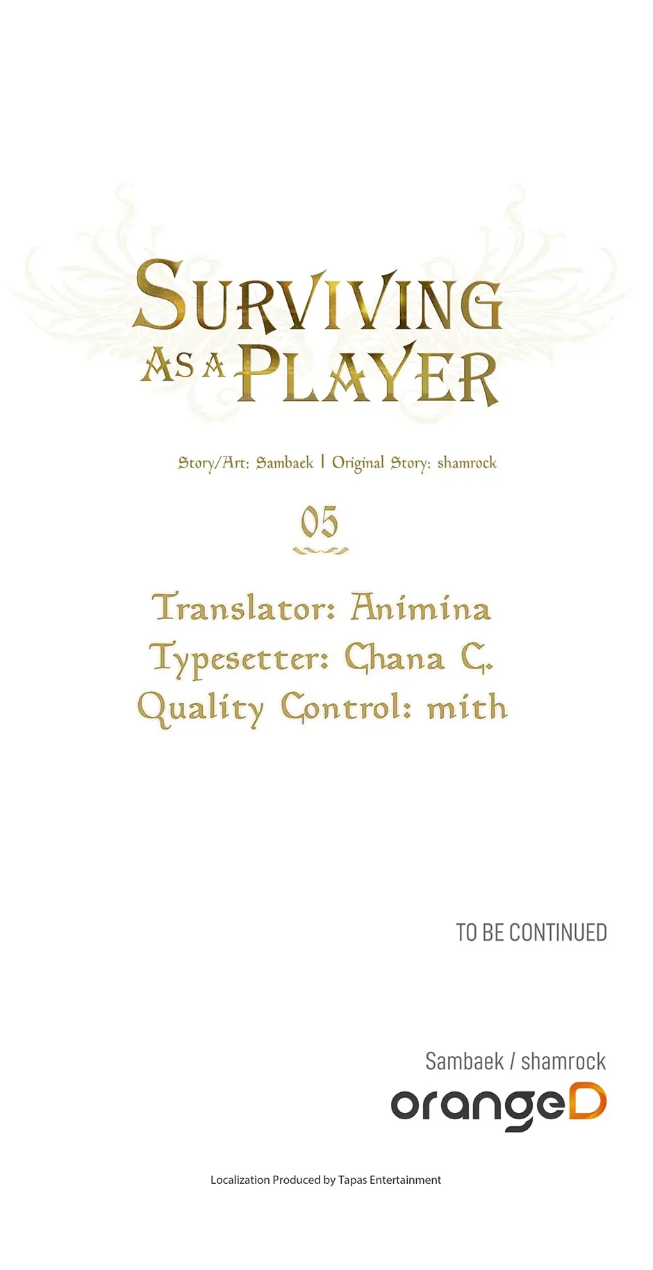 Surviving as a Player «Official» - Chapter 5 manhwa