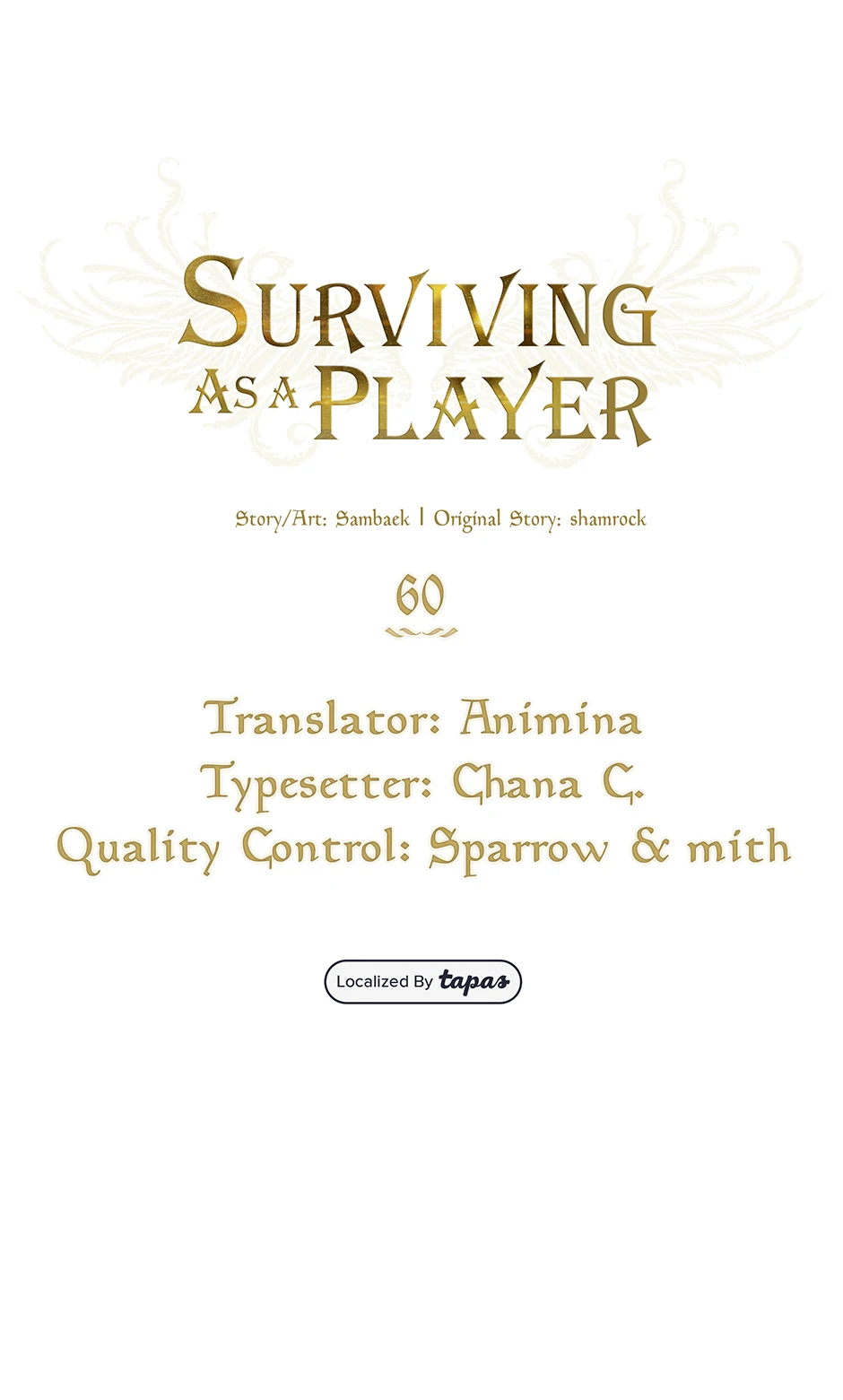 Surviving as a Player «Official» - Chapter 60 manhwa