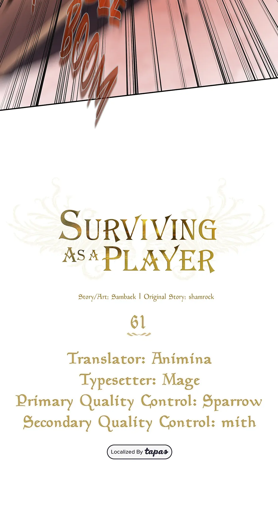 Surviving as a Player «Official» - Chapter 61 manhwa