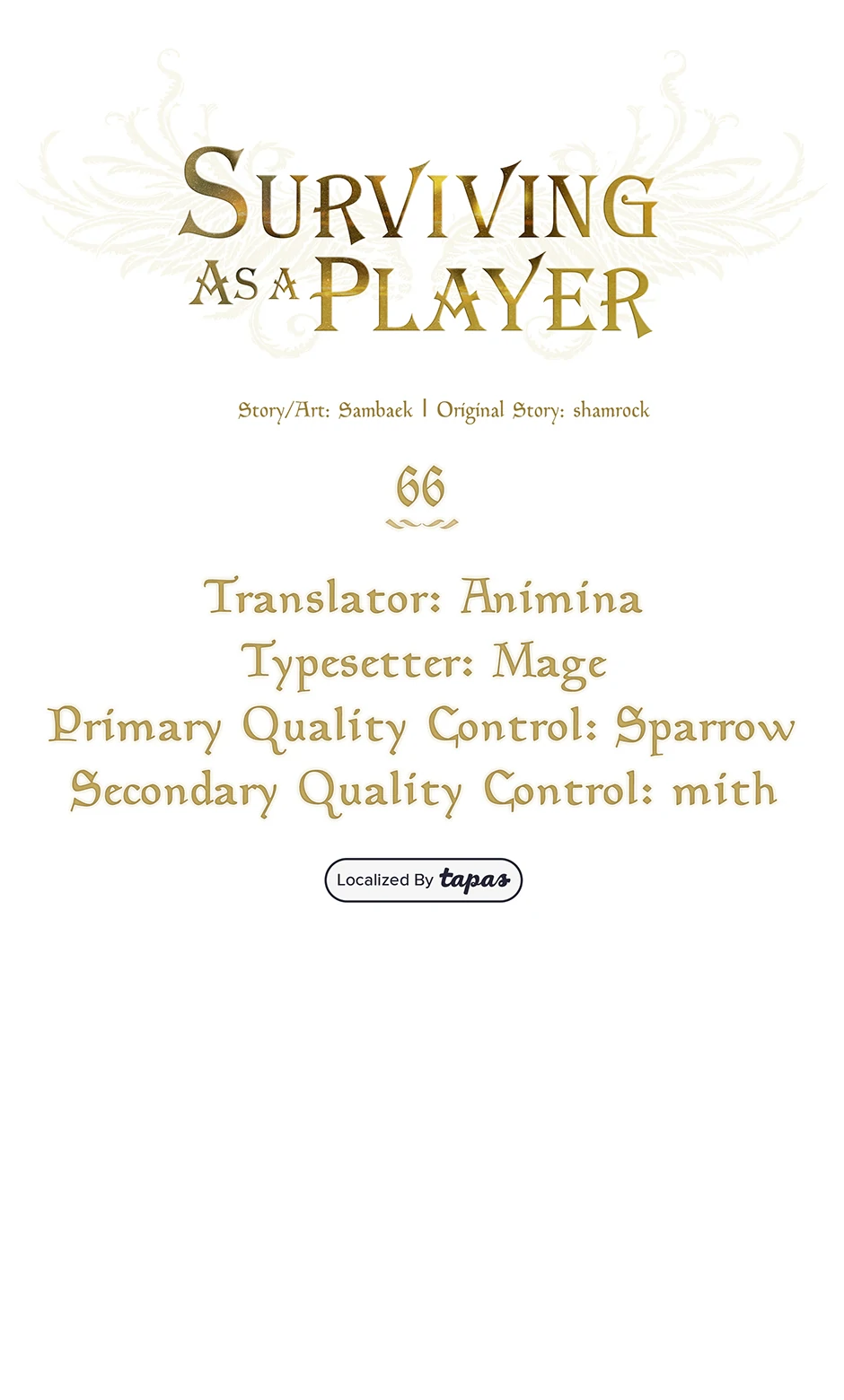 Surviving as a Player «Official» - Chapter 66 manhwa