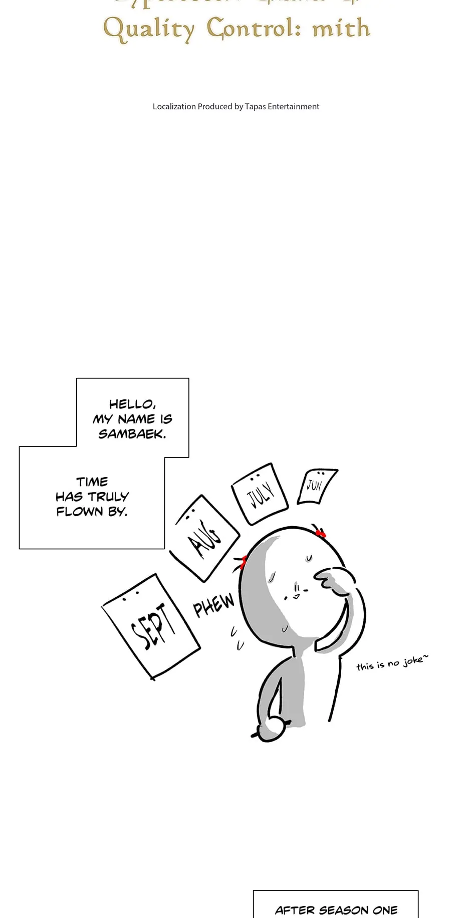 Surviving as a Player «Official» - Creator's Notice manhwa