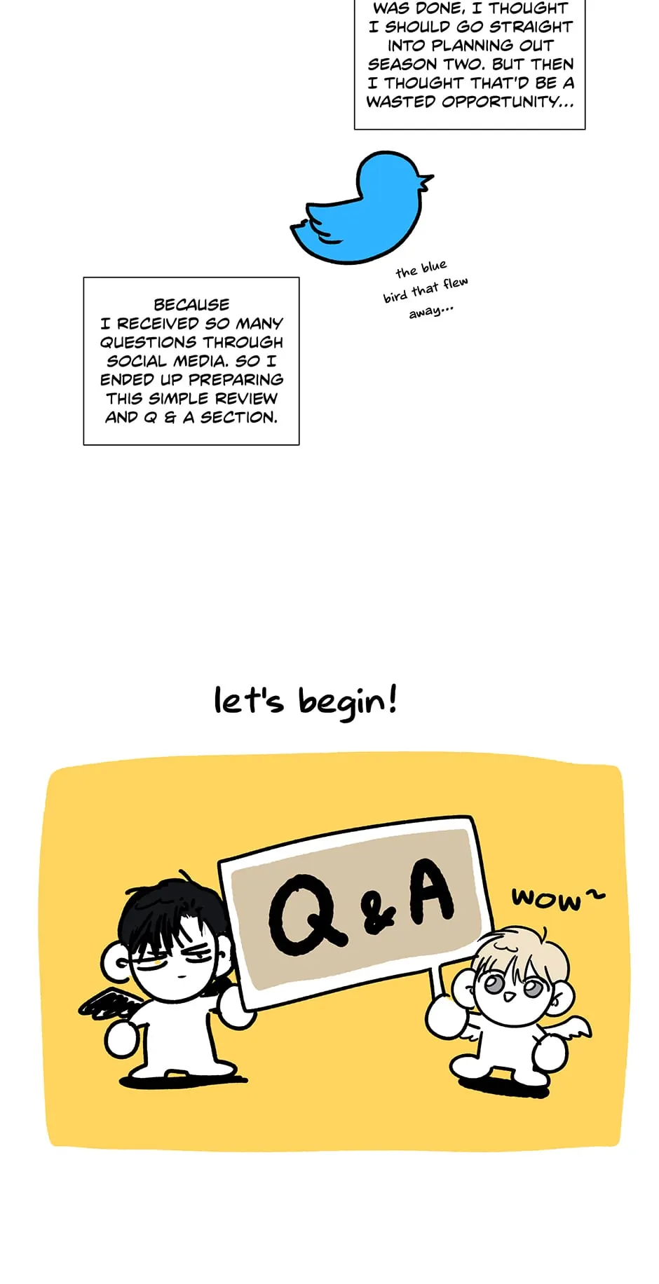 Surviving as a Player «Official» - Creator's Notice manhwa