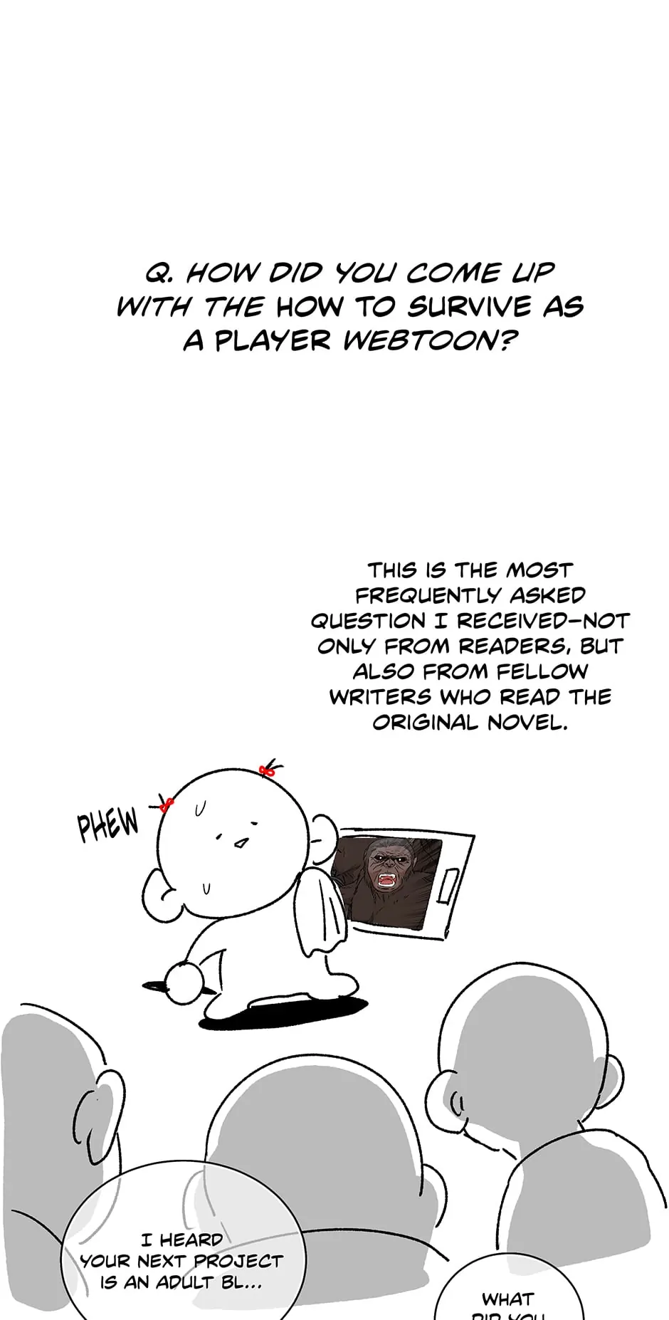 Surviving as a Player «Official» - Creator's Notice manhwa