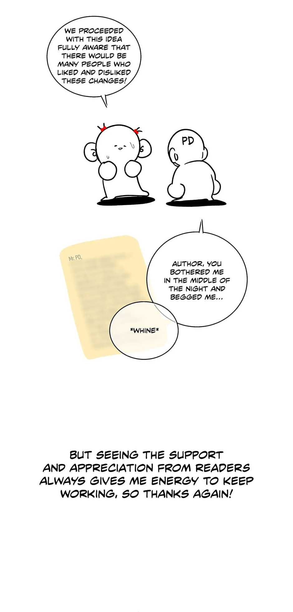 Surviving as a Player «Official» - Creator's Notice manhwa