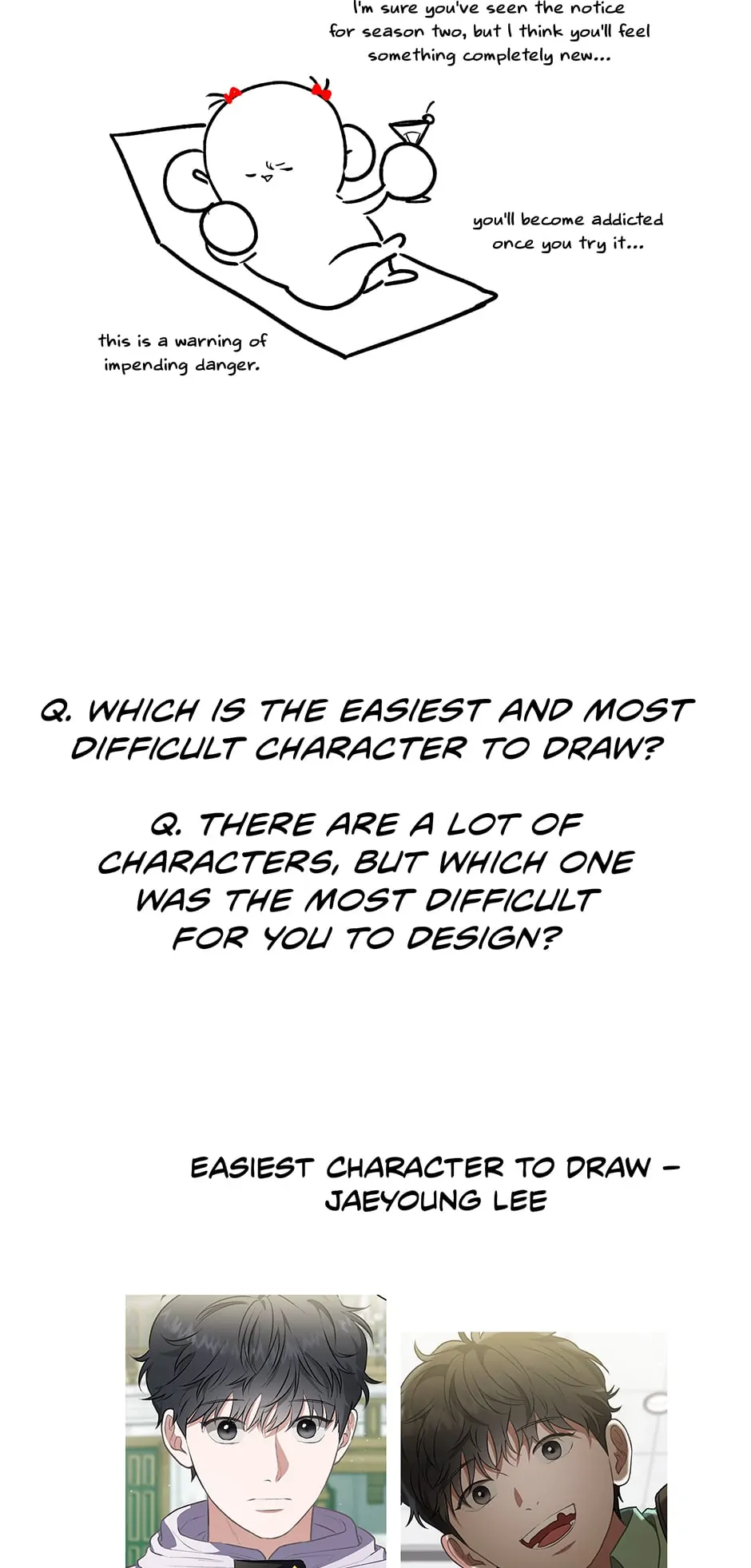 Surviving as a Player «Official» - Creator's Notice manhwa