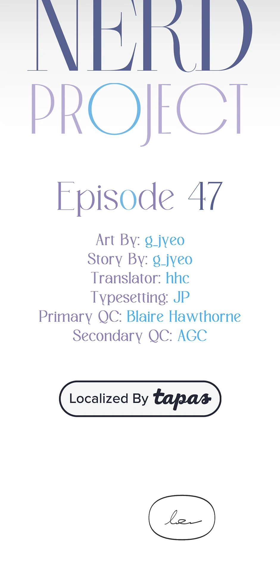 Nerd Project «Official» - Chapter 47 manhwa