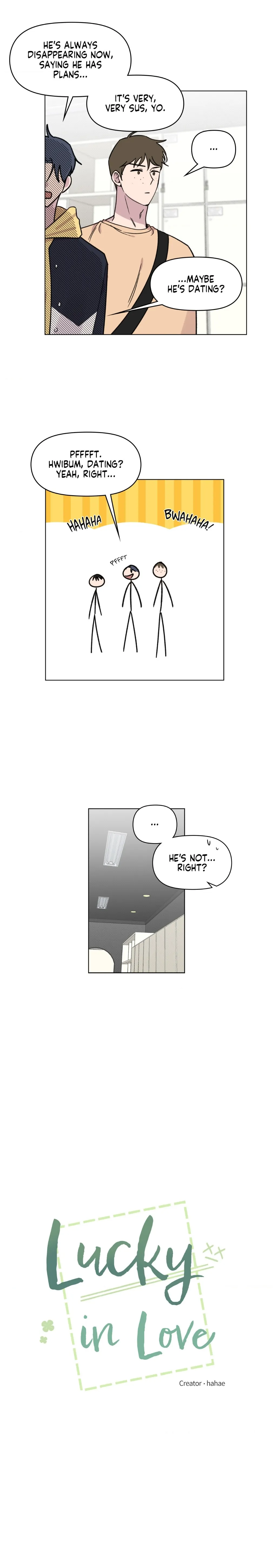 Lucky in Love - Chapter 15 manhwa