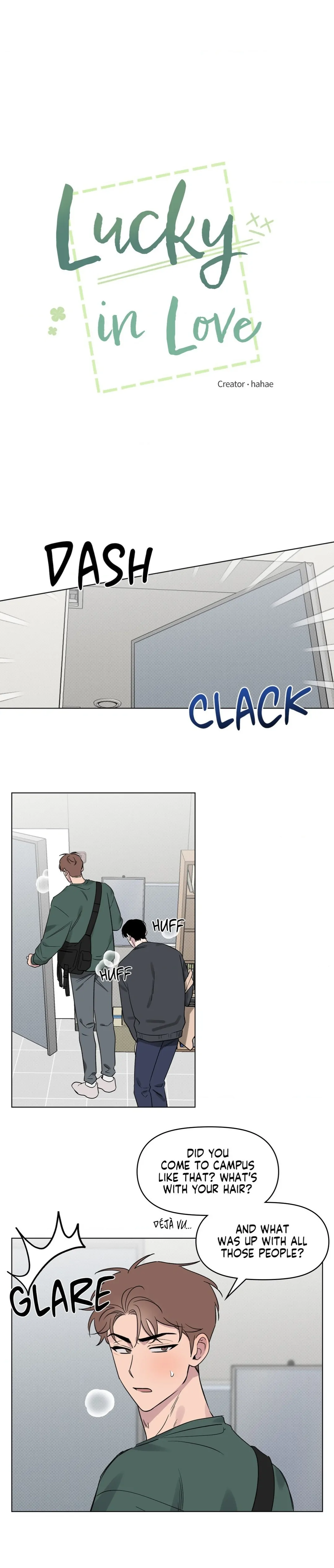 Lucky in Love - Chapter 21 manhwa