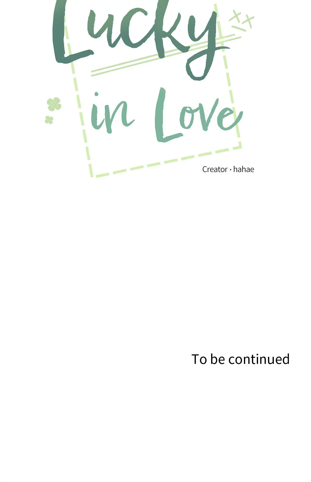Lucky in Love - Chapter 24 manhwa