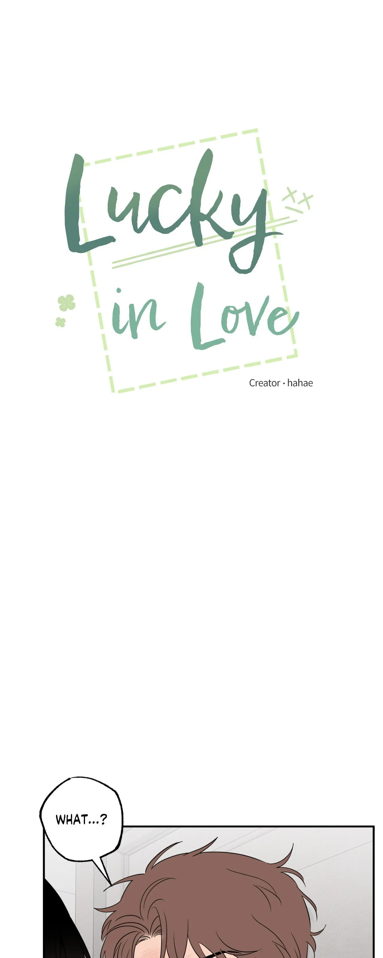 Lucky in Love - Chapter 38 manhwa
