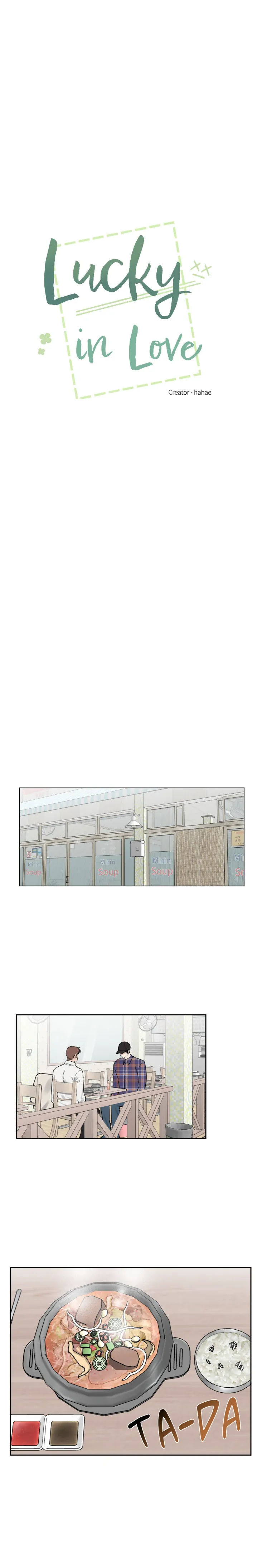 Lucky in Love - Chapter 4 manhwa