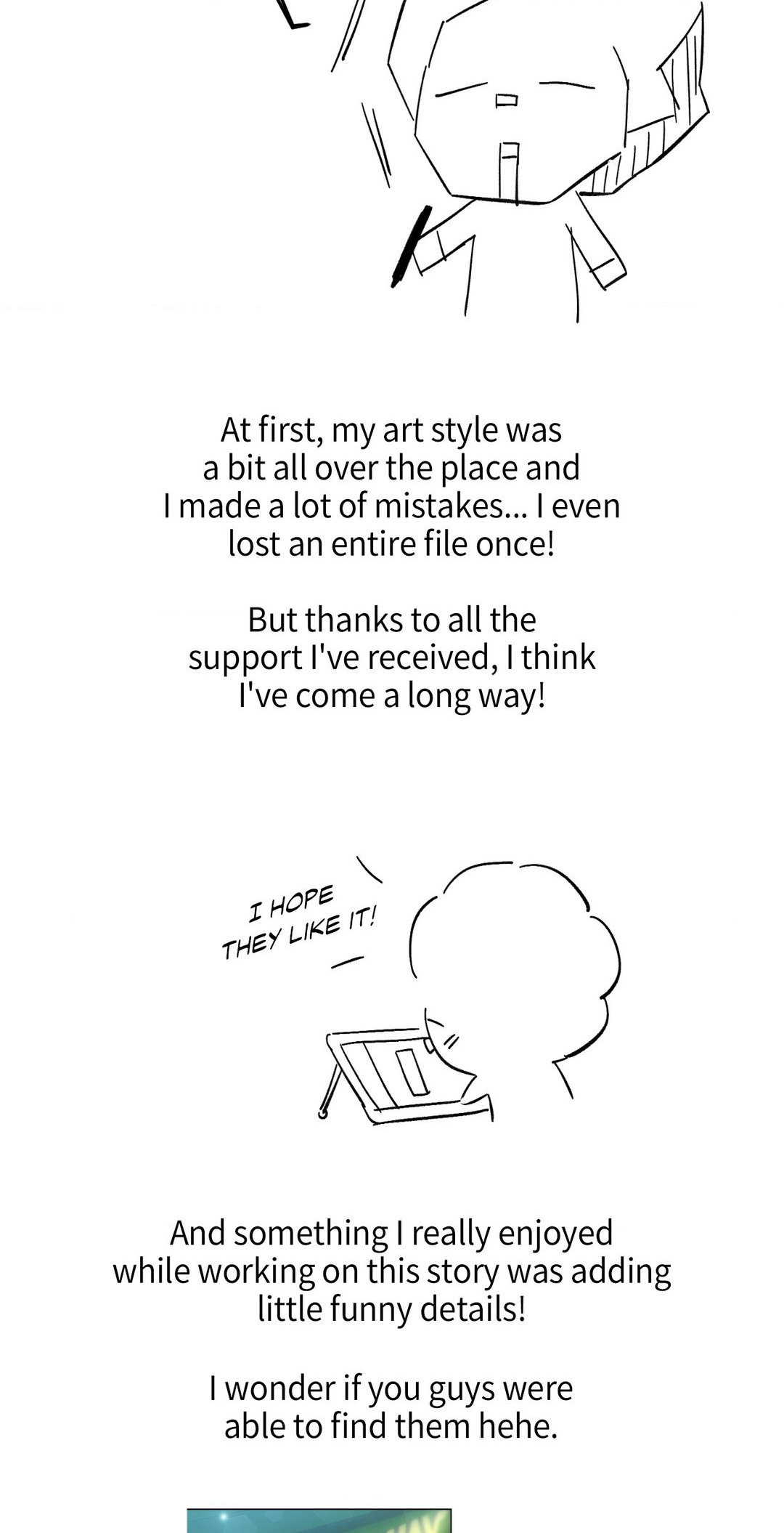 Love in Reprise (Official) - Creator's Note manhwa