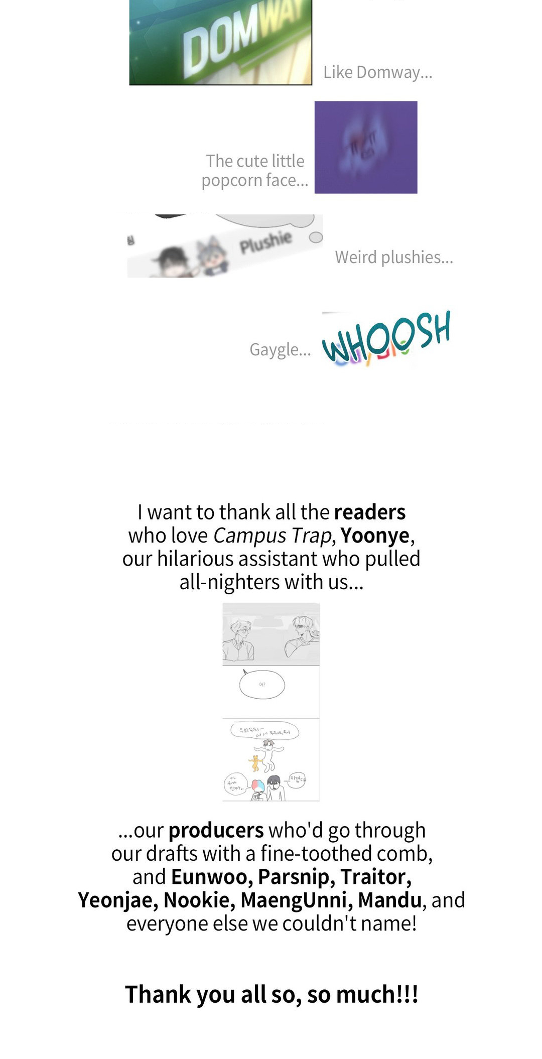 Love in Reprise (Official) - Creator's Note manhwa