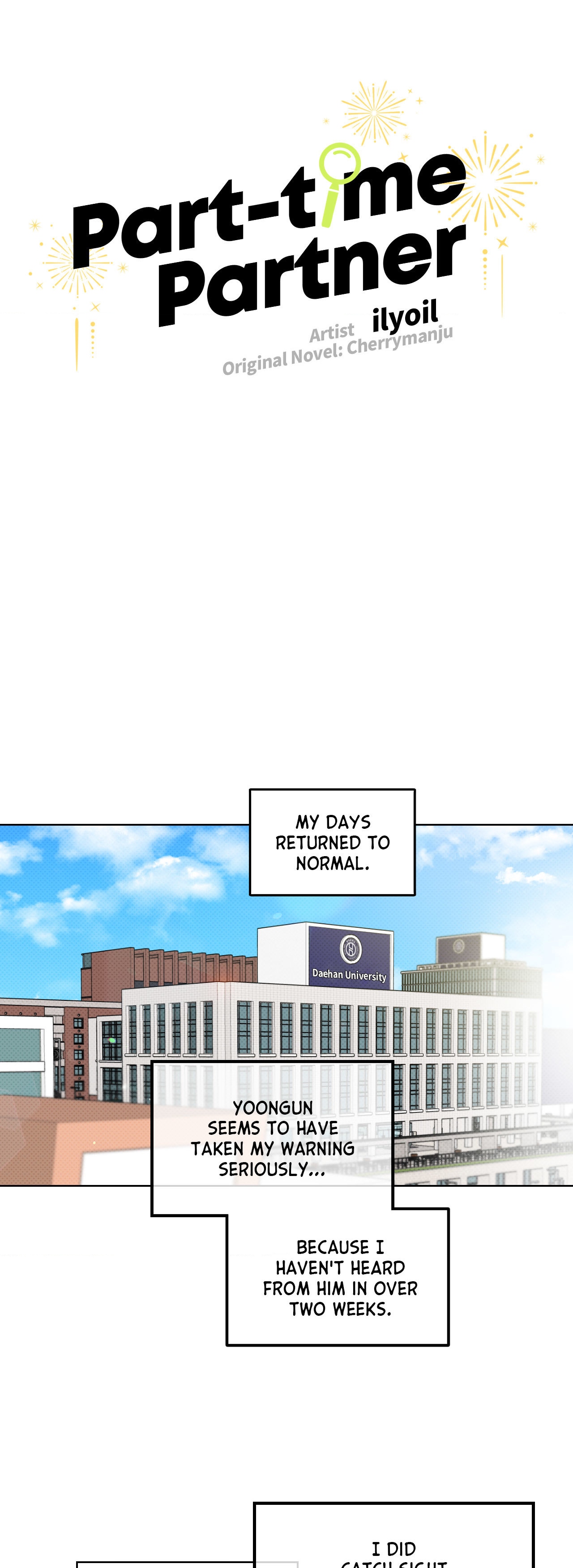 Part-time Partner [Official] - Chapter 40 manhwa
